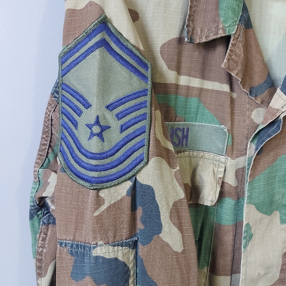 US Air Force Warm Weather Jacket Woodland Camo Air Combat Command, medium - Picture 4 of 9